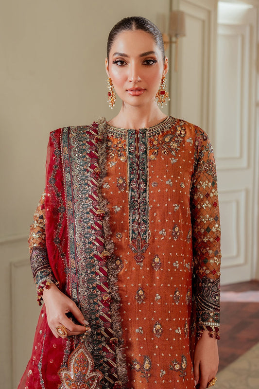 Embroidered Hand Embellished Tilla Work Suit