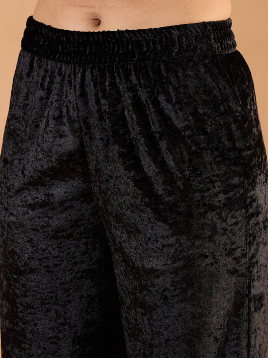 Women Ethnic Motifs Embroidered Kurta with Palazzo