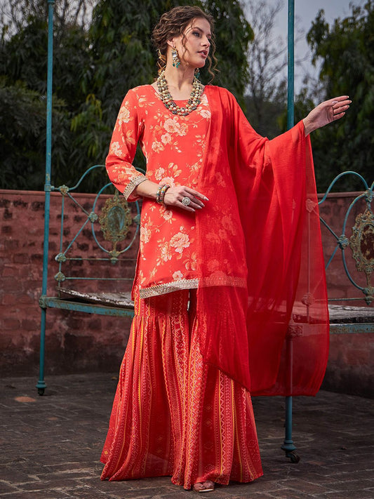 Women Printed Kurta Set