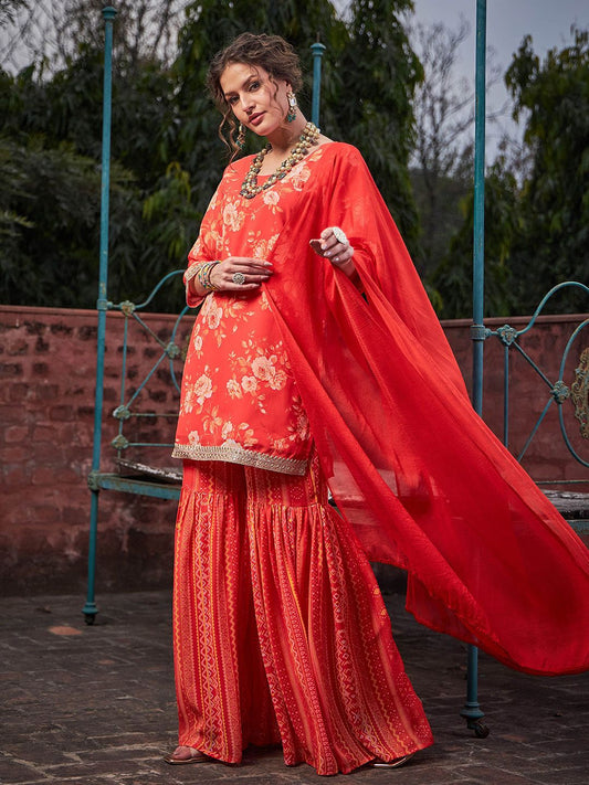 Women Printed Kurta Set