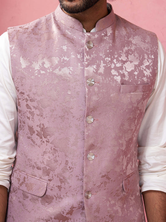 Onion Silk Blend Party Wear Men's Jacket