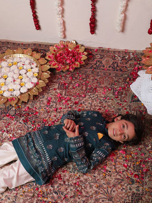 Navy Blue Nehru Jacket