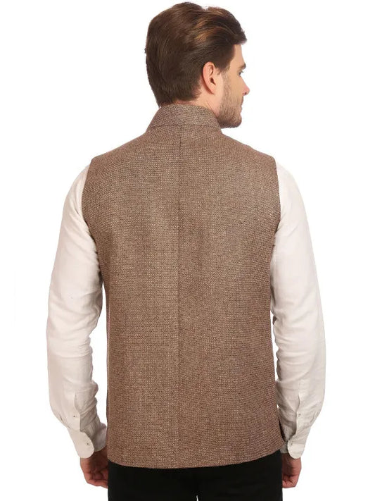 Brown Nehru Jacket