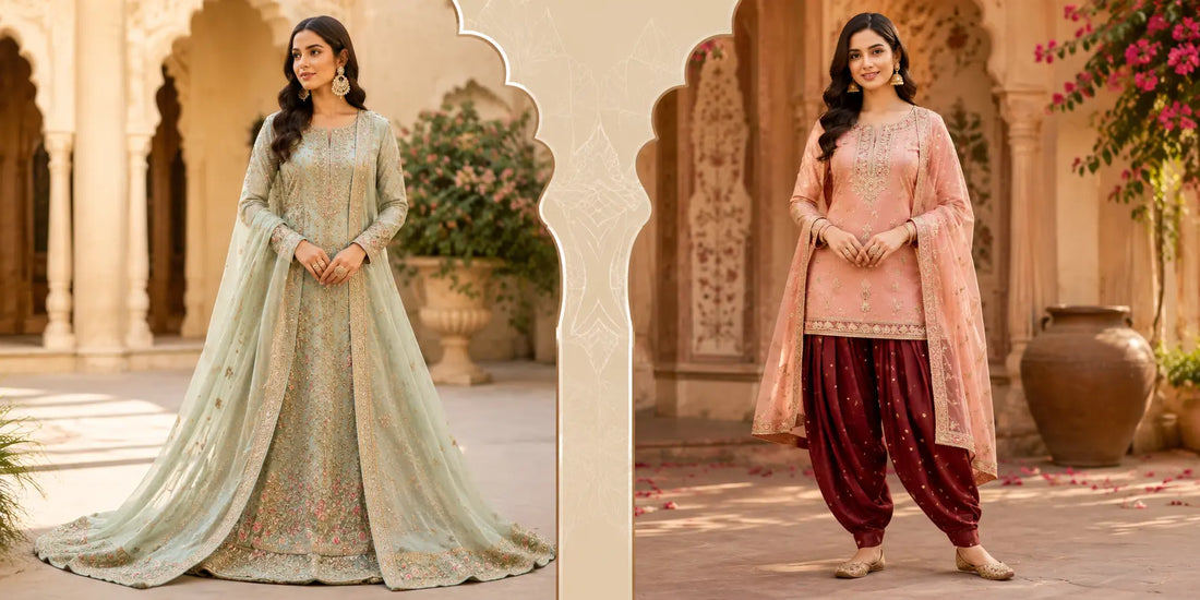 Farshi vs Patiala Suits – What's the Difference?