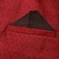 Men Maroon Self-Design Slim Fit Sherwani Top