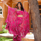 Georgette Cape Sharara Set
