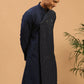 Embellished Mandarin Collar Mirror Work Kurta