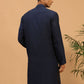 Embellished Mandarin Collar Mirror Work Kurta