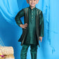 Boys Ethnic Motifs Printed Panelled Kurta with Pyjamas