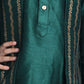 Boys Ethnic Motifs Printed Panelled Kurta with Pyjamas