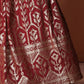 Maroon Embroidered Sequinned Semi-Stitched Lehenga Unstitched Blouse With Dupatta