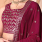 Fascinating Dark Pink Sequins Georgette Festival Wear Lehenga Choli