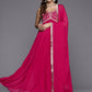Ethnic Motifs Embroidered Gotta Patti Georgette Kurta With Dupatta