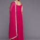Ethnic Motifs Embroidered Gotta Patti Georgette Kurta With Dupatta