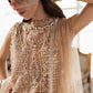 Sequined Embroidered Ada Worked Suit