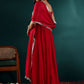 Ethnic Motifs Embroidered Gotta Patti Georgette Kurta With Dupatta