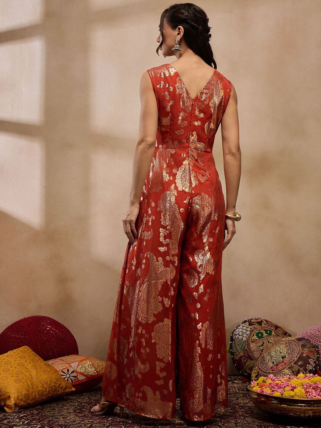 Mirror Work Fusion Jumpsuit