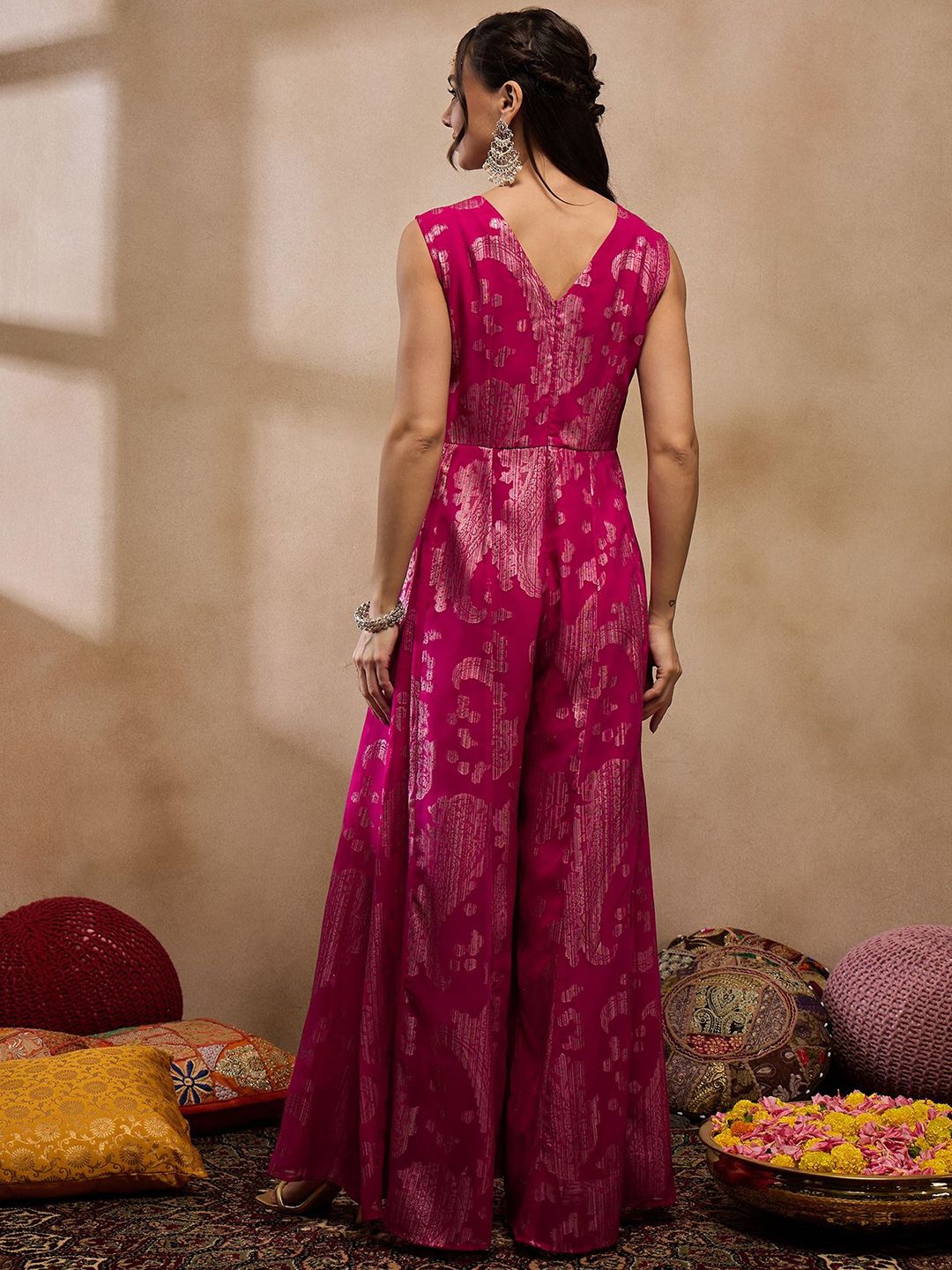Mirror Work Fusion Jumpsuit