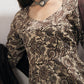 Floral Printed Sweetheart Neck Pure Cotton Straight Kurta With Trousers & Dupatta