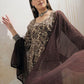 Floral Printed Sweetheart Neck Pure Cotton Straight Kurta With Trousers & Dupatta