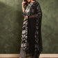 Women Abstract Printed Regular Pure Cotton A-Line Calf Length Kurta Set