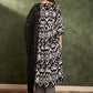 Women Abstract Printed Regular Pure Cotton A-Line Calf Length Kurta Set