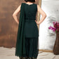 Girls Ethnic Motifs Embroidered Regular Sequinned Kurta with Patiala & With Dupatta