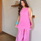 Barbie Pink Farshi Shalwar Set