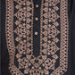 Men Silk Jacquard Detailing Short Kurta With Bottom - House of Pataudi