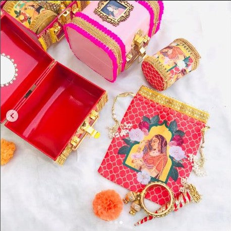 Maharani Trunk Hamper– Luxury Wedding & Festive Gift Box