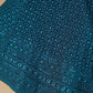 Blue Bridesmaid Unstitched Blouse & Semi-Stitched Lehenga Choli