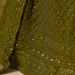 Mehendi Bridesmaid Unstitched Blouse & Semi-Stitched Lehenga Choli