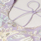 Net Multi-Sequins Work Semi-Stitched Lehenga Lavender