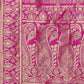 Ready to Wear Lehenga & Unstitched Blouse With Dupatta - Navy & Pink