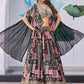 Glamorous Black Chinon Digital Printed Party Wear Lehenga Choli