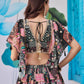 Glamorous Black Chinon Digital Printed Party Wear Lehenga Choli
