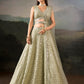 Sage Green Sequin Embroidered Lehenga Choli with Dupatta