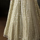 Sage Green Sequin Embroidered Lehenga Choli with Dupatta