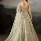 Sage Green Sequin Embroidered Lehenga Choli with Dupatta