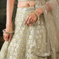 Sage Green Sequin Embroidered Lehenga Choli with Dupatta