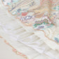 Cream - Net Multi-Sequins Work Semi-Stitched Lehenga