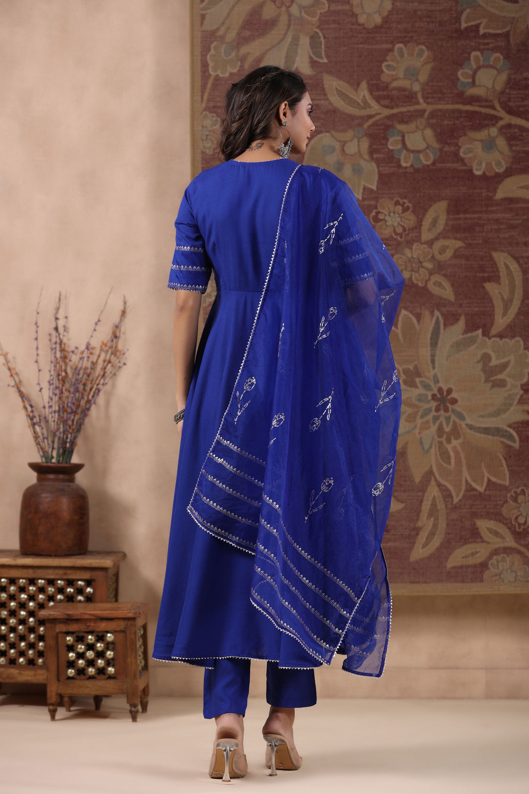 Jashn Hand-block Printed Suit Set