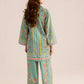 Sky Blue Printed Co-Ord Set
