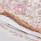 Cream Net Sequins and thread embroidery Semi-Stitched Lehenga choli Dupatta