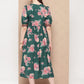 Women Floral Printed Empire Ethnic Dress