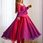 Incredible Dark Pink Embroidered Georgette Event Wear Anarkali Suit