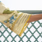 Floral Printed Panelled Anarkali Kurta With Palazzos