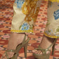 Floral Printed Panelled Anarkali Kurta With Palazzos