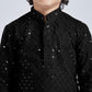 Boy's' Black Kurta And Pyjama Set