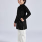 Boy's' Black Kurta And Pyjama Set